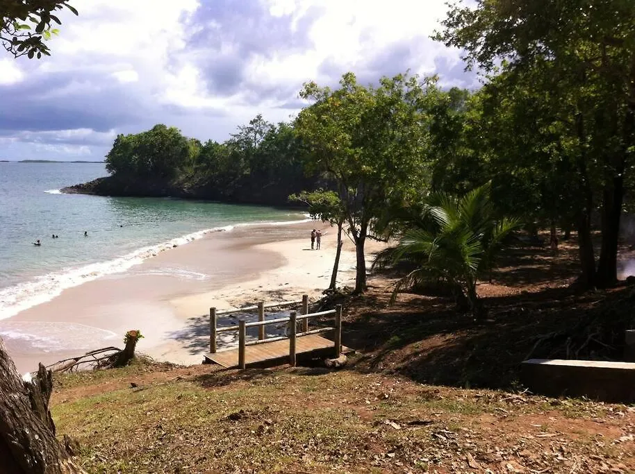 Semesterbostad Haut De Villa Avec Vue Sur La Mer Sainte-Rose Guadeloupe