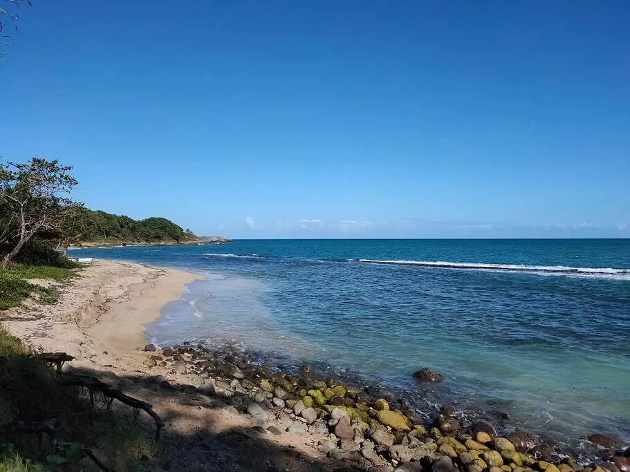Haut De Villa Avec Vue Sur La Mer Sainte-Rose